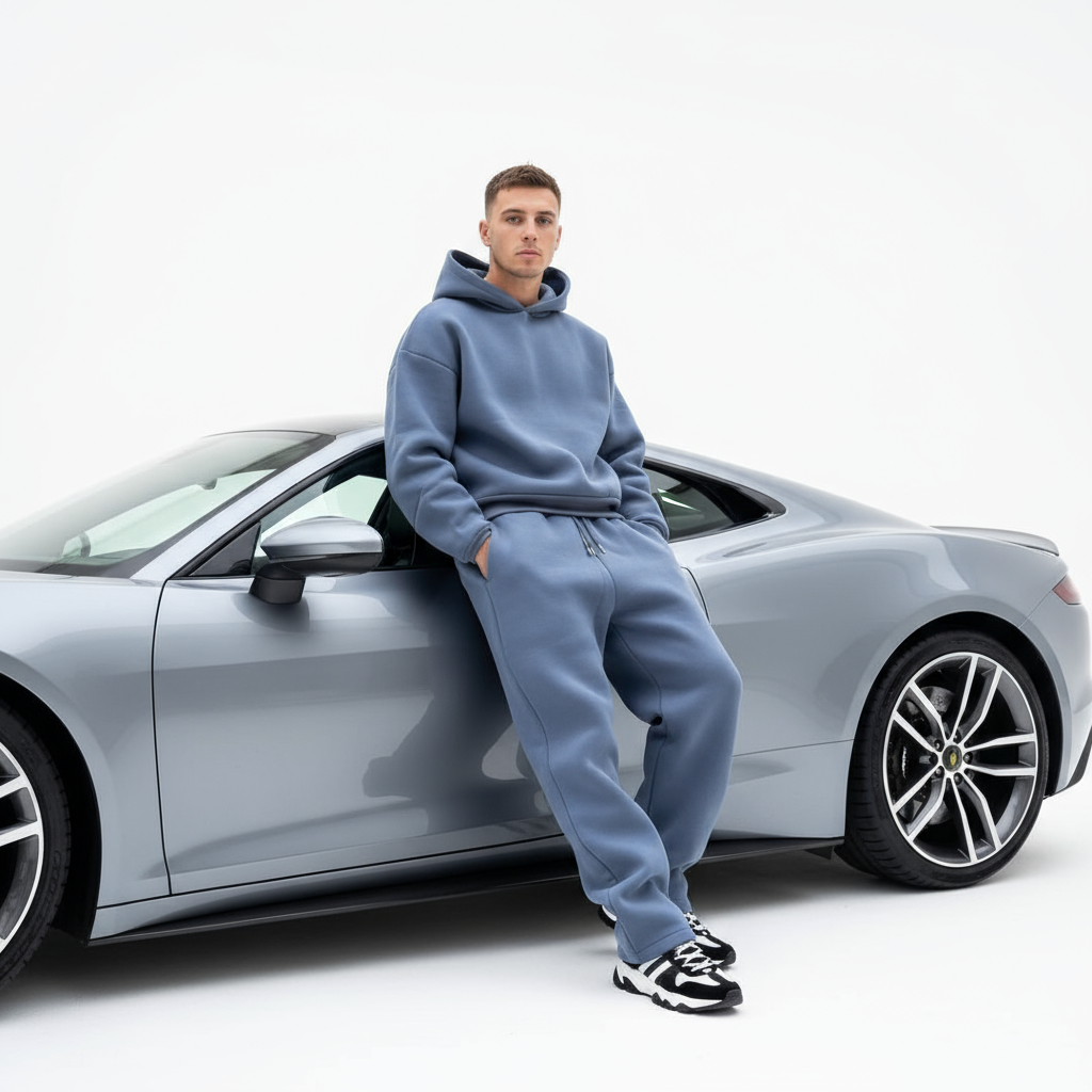 Urban Core Navy Blue Hoodie