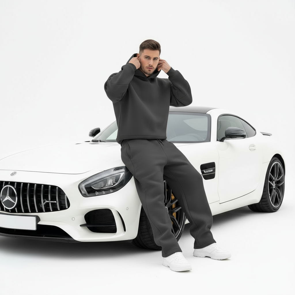 Urban Core Storm Grey Hoodie