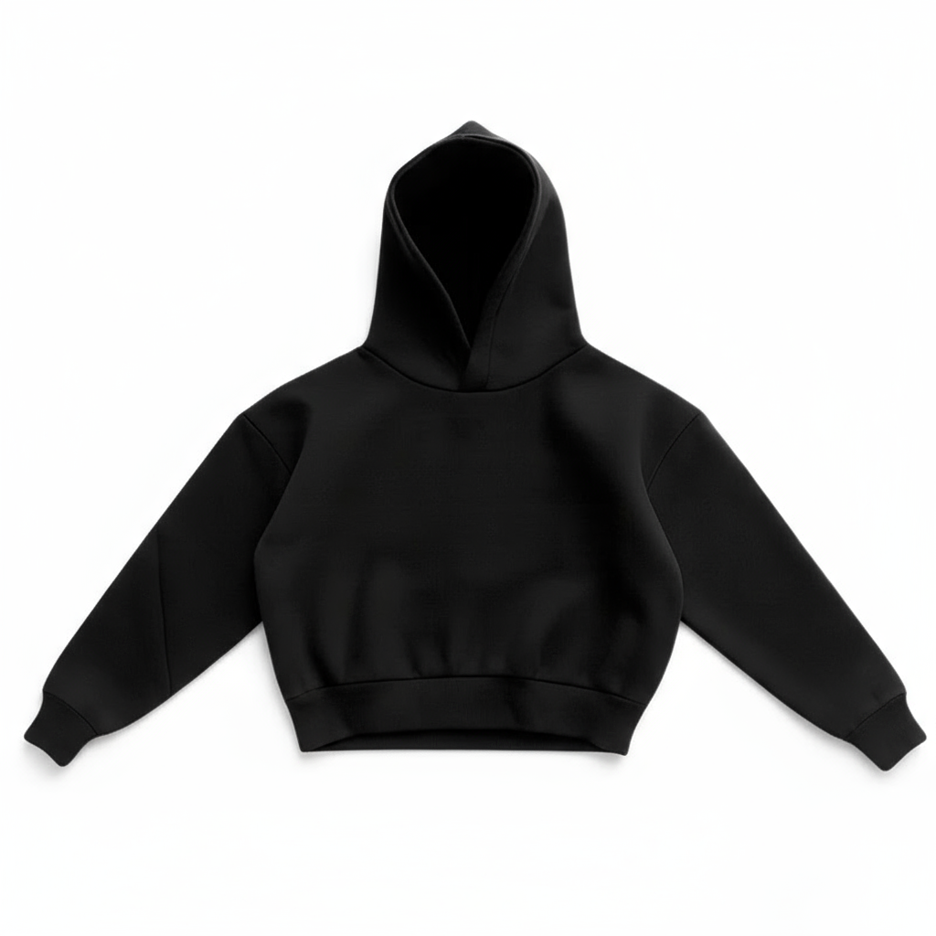 Urban Core Midnight Black Hoodie
