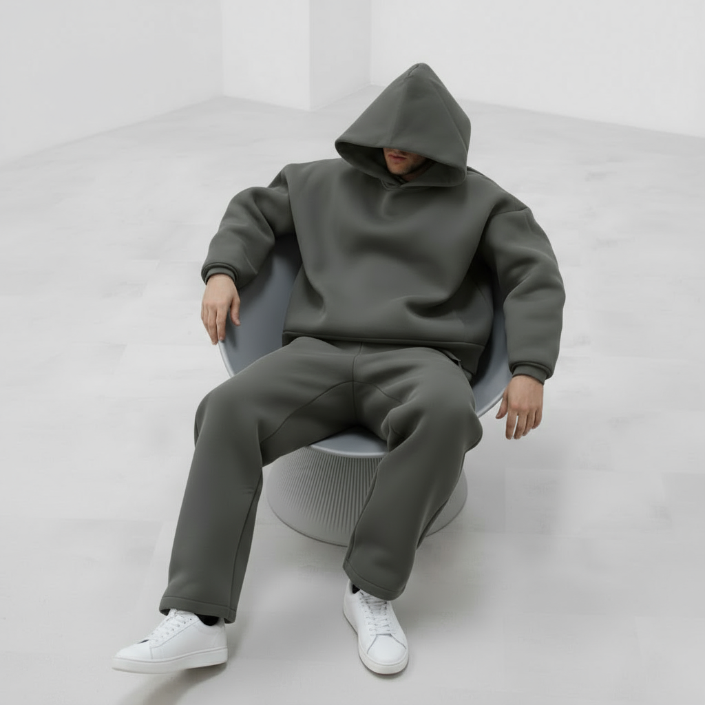 Urban Core Storm Grey Hoodie